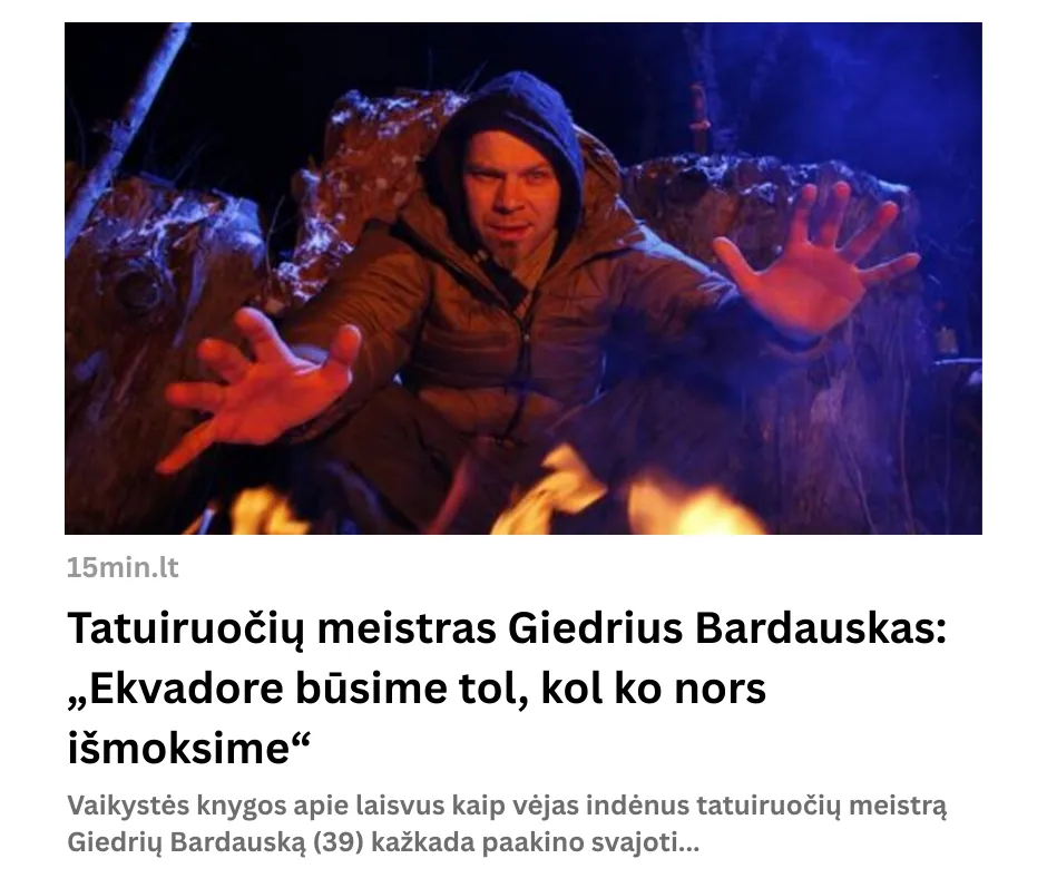 Straipsnis apie Giedrių (2)
