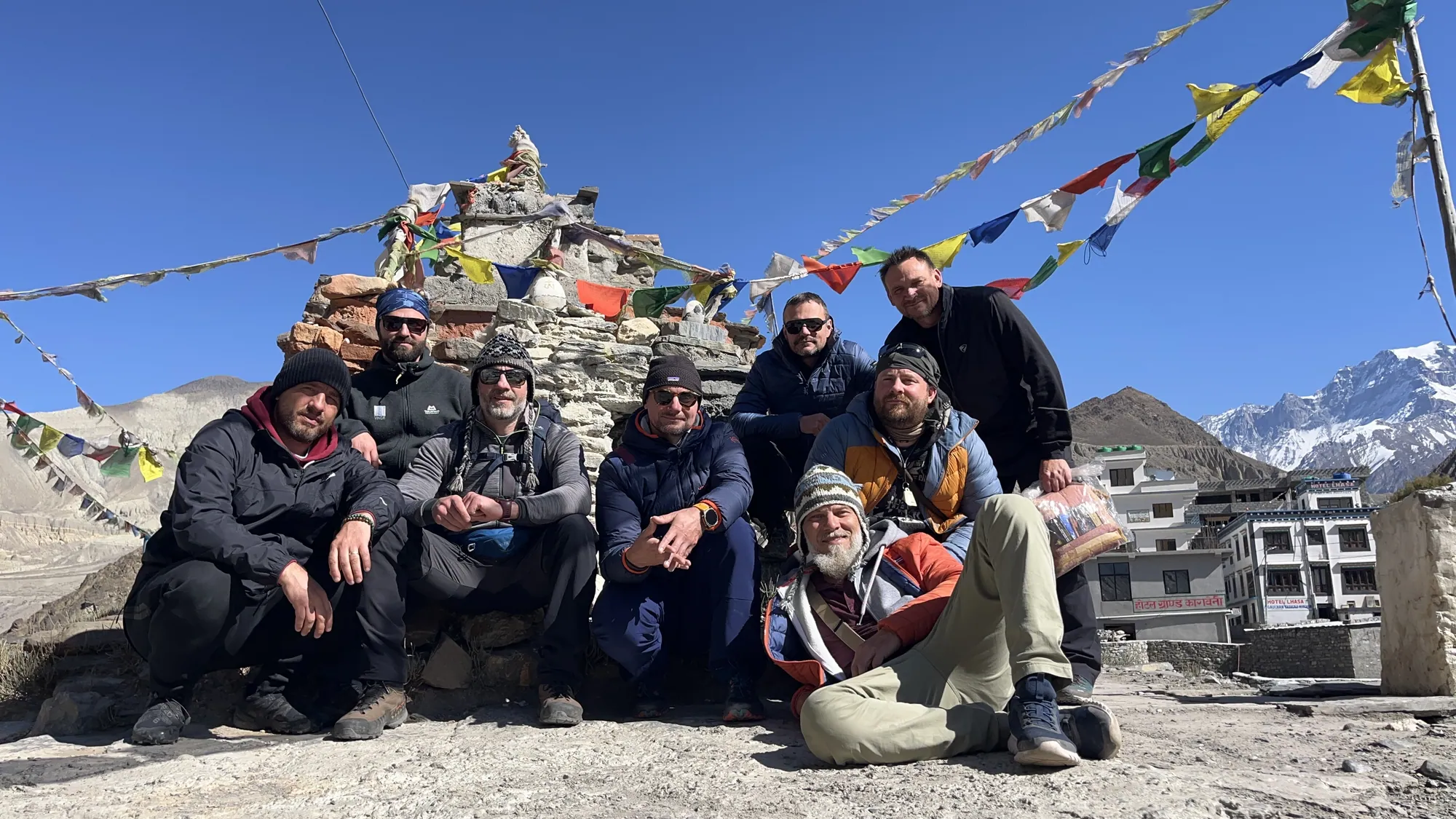 Nepalo ir Mustango ekspedicijos akimirka